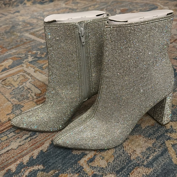 INC. never used sparkle booties 🪩✨ - Picture 5 of 5